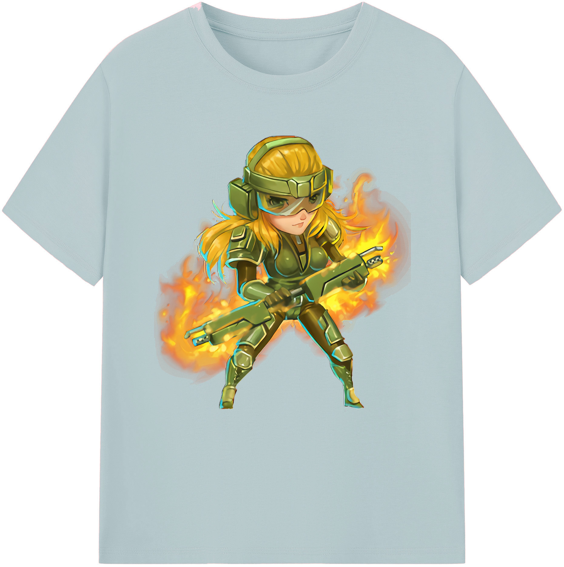 リーグ・オブ・レジェンド League of Legends LOL 綿100％半袖Tシャツ（フロントプリント）